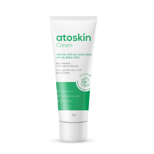 Atoskin Skin Recovery Cream 30g - Krim Eczema, Psoriasis, ekzema, Tidak Mengandungi Corticoid